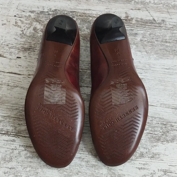 🟦NWOT Kenneth Cole NY Italian Leather Heels - Picture 9 of 13